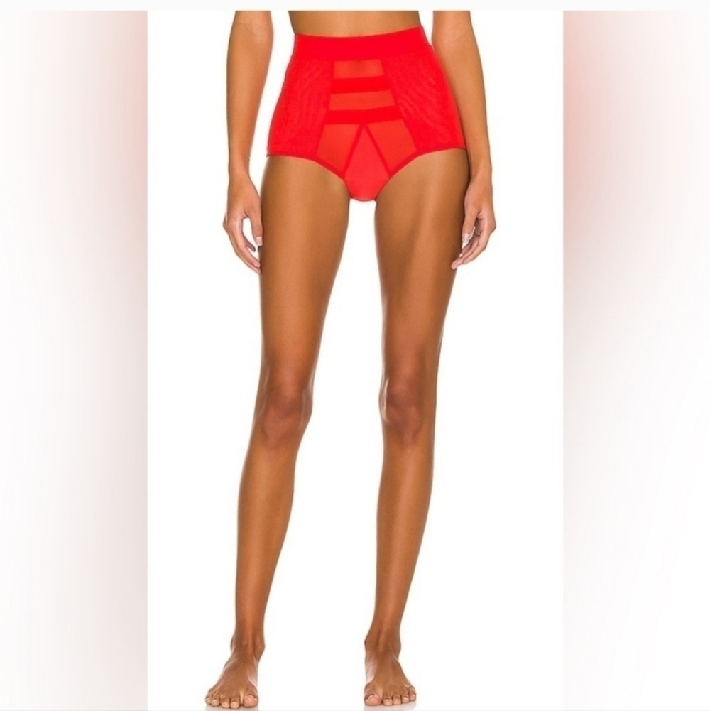 HAH Hi Wasted Panty In Blood Orange XS NEW! - Picture 3 of 7
